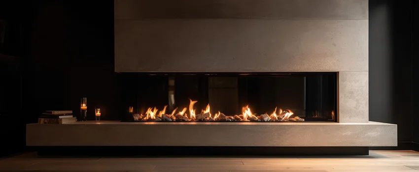 Gas Fireplace Ember Bed Design Services in Marana, Arizona
