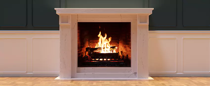 Open Flame Wood-Burning Fireplace Installation Services in Marana, Arizona
