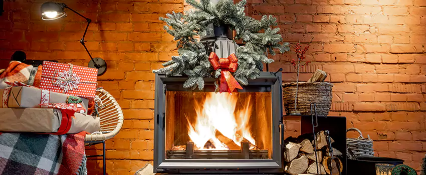 Travis Industries Linear Gas Fireplace Installation in Marana, Arizona