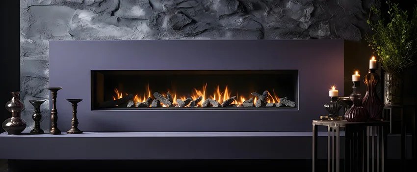 Ember Bed for Ventless Gas Fireplace in Marana, AZ