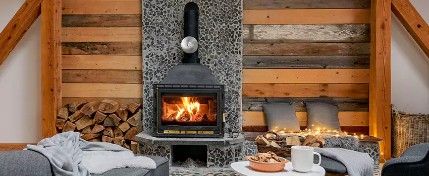 Thelin Hearth Products Direct Vent Gas Stove Fireplace Inspection in Marana, Arizona